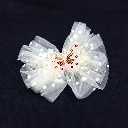 BOW ALLIGATOR PIN