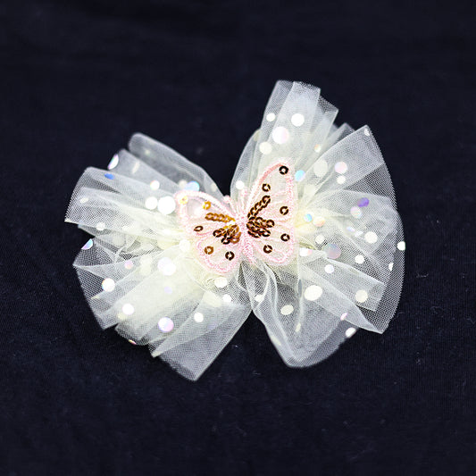 BOW ALLIGATOR PIN