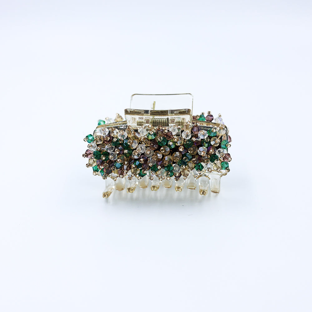 HAIR CLUTCH WITH CRYSTAL WORK