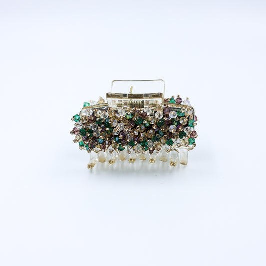 HAIR CLUTCH WITH CRYSTAL WORK