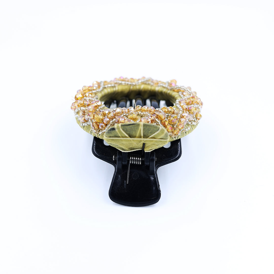 PREMIUM SLIDING HAIR CLUTCH / BUN CLIP WITH WORK