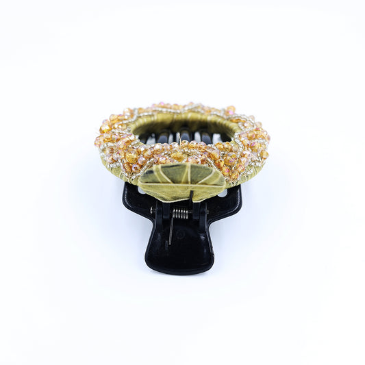 PREMIUM SLIDING HAIR CLUTCH / BUN CLIP WITH WORK
