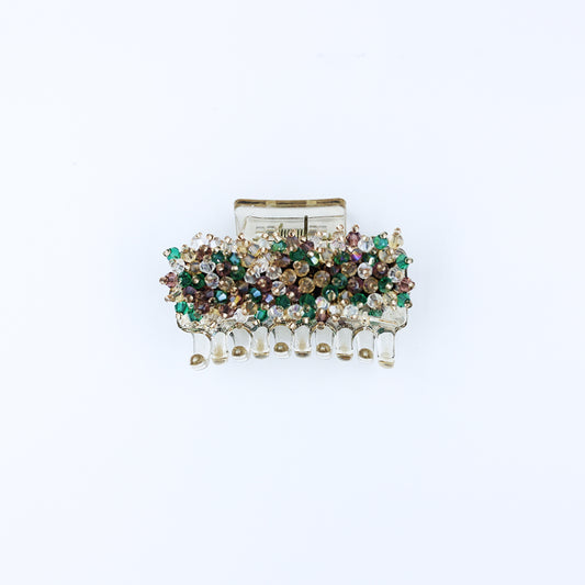 HAIR CLUTCH WITH CRYSTAL WORK