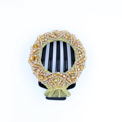 PREMIUM SLIDING HAIR CLUTCH / BUN CLIP WITH WORK