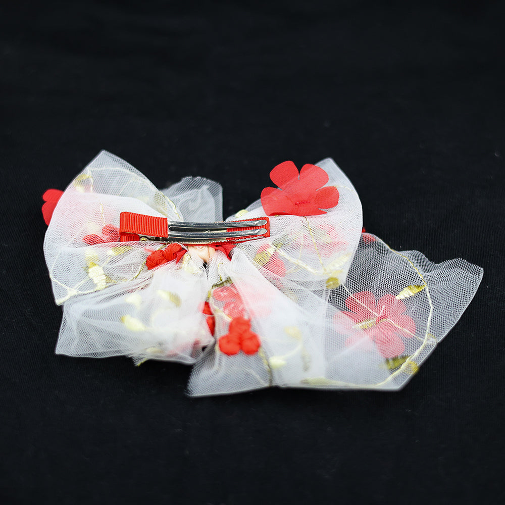 BOW ALLIGATOR PIN