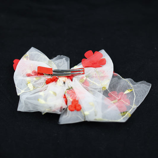 BOW ALLIGATOR PIN