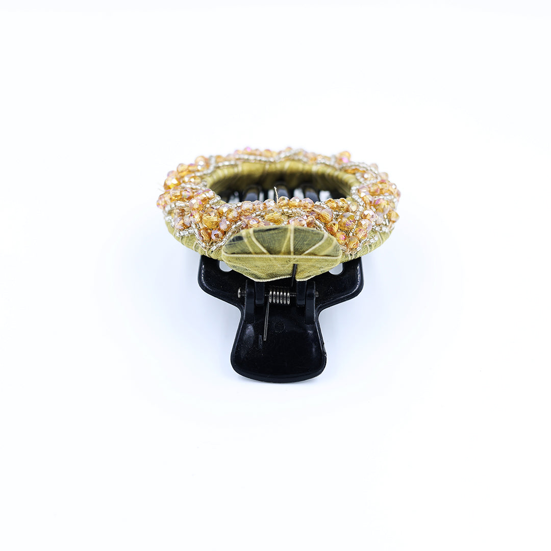 PREMIUM SLIDING HAIR CLUTCH / BUN CLIP WITH WORK