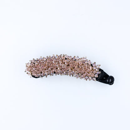 BANANA CLIP WITH  CRYSTAL WORK