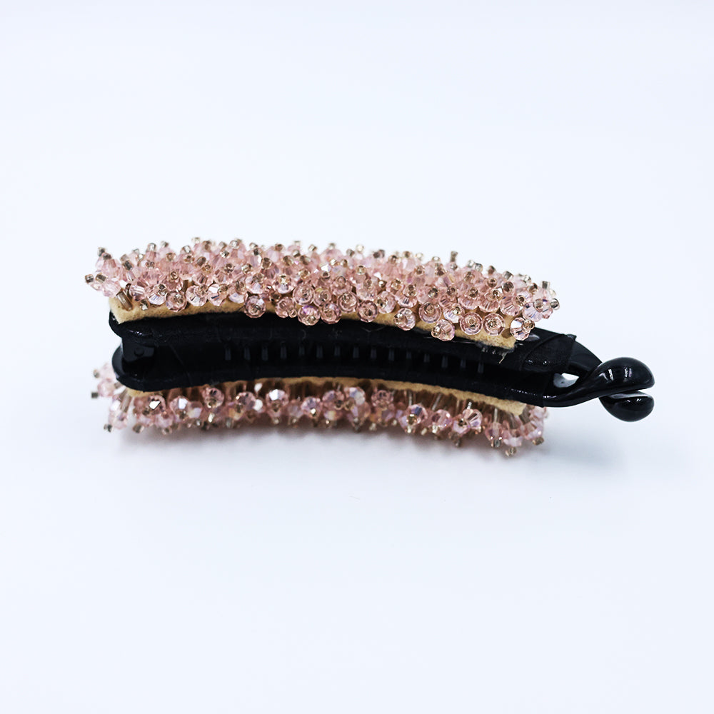 BANANA CLIP WITH  CRYSTAL WORK