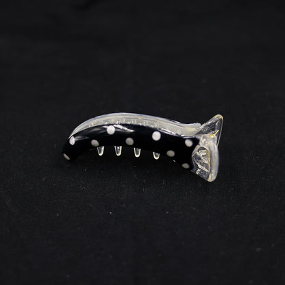 BANANA CLIP WITH POLKA  WORK