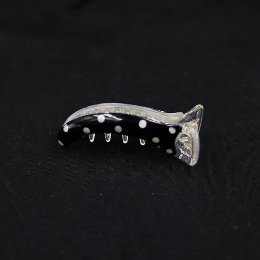 BANANA CLIP WITH POLKA  WORK