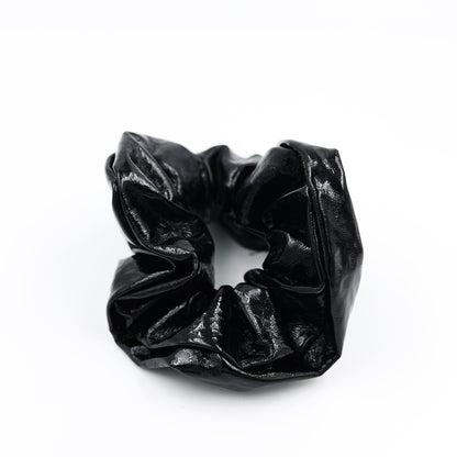 PREMIUM PEARL LEATHER FINISH SCRUNCHIE