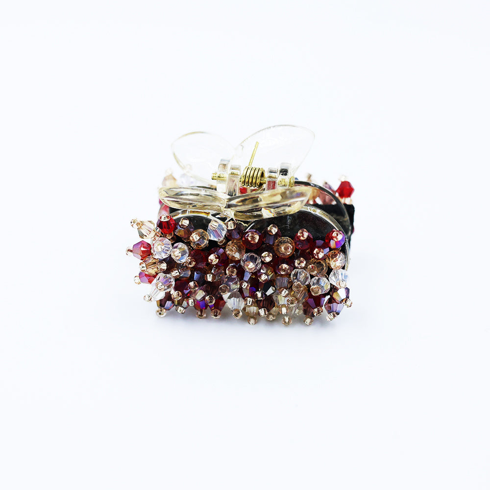 HAIR CLUTCH WITH CRYSTAL WORK