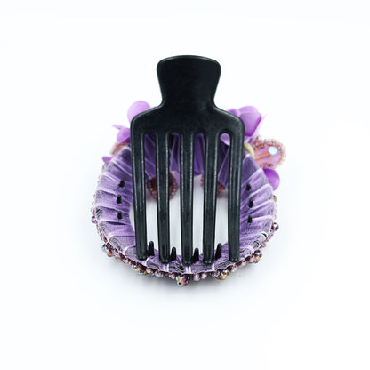 PREMIUM BUN CLIP WITH WORK / SLIDING HAIR CLUTCH