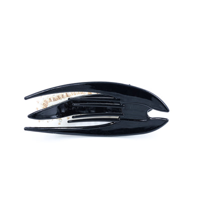 PREMIUM SLIDING HAIR CLUTCH / BUN CLIP WITH PEARL WORK