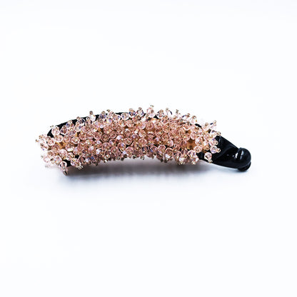 BANANA CLIP WITH  CRYSTAL WORK