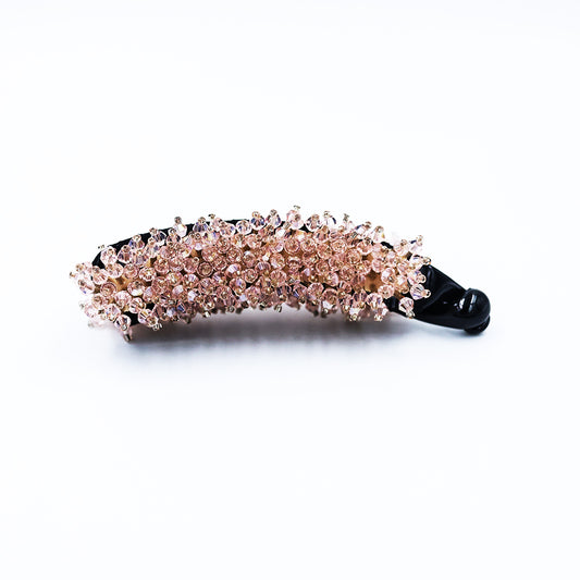 BANANA CLIP WITH  CRYSTAL WORK