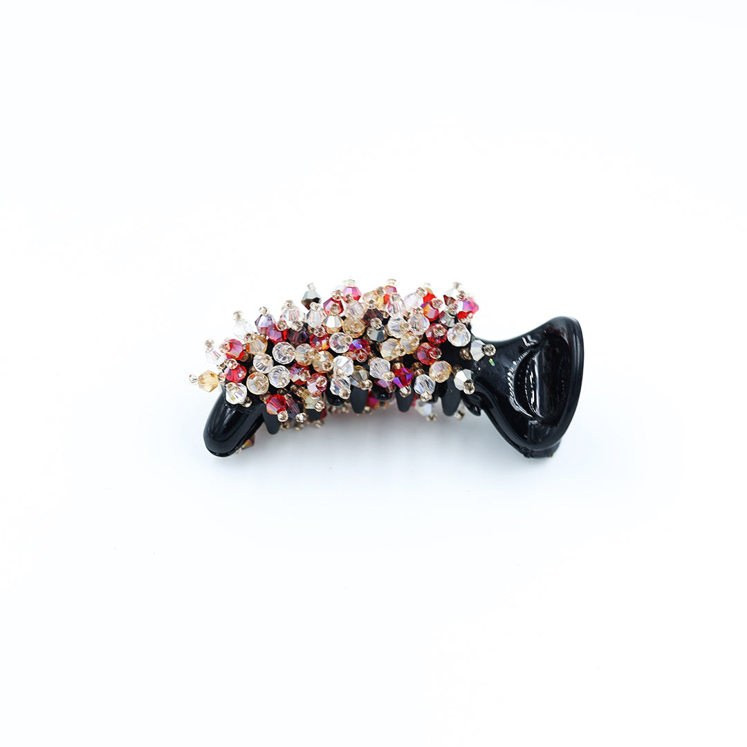 Banana Clip With Crystal Work