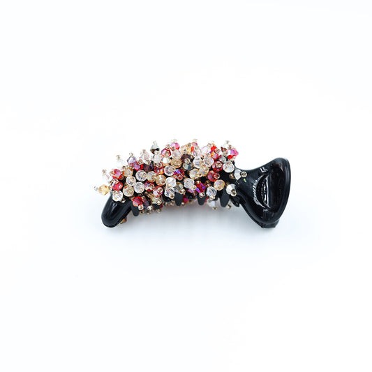 Banana Clip With Crystal Work