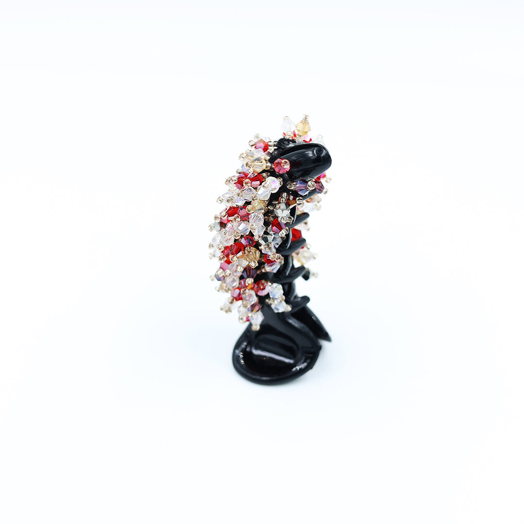 Banana Clip With Crystal Work