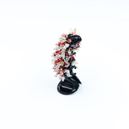 Banana Clip With Crystal Work