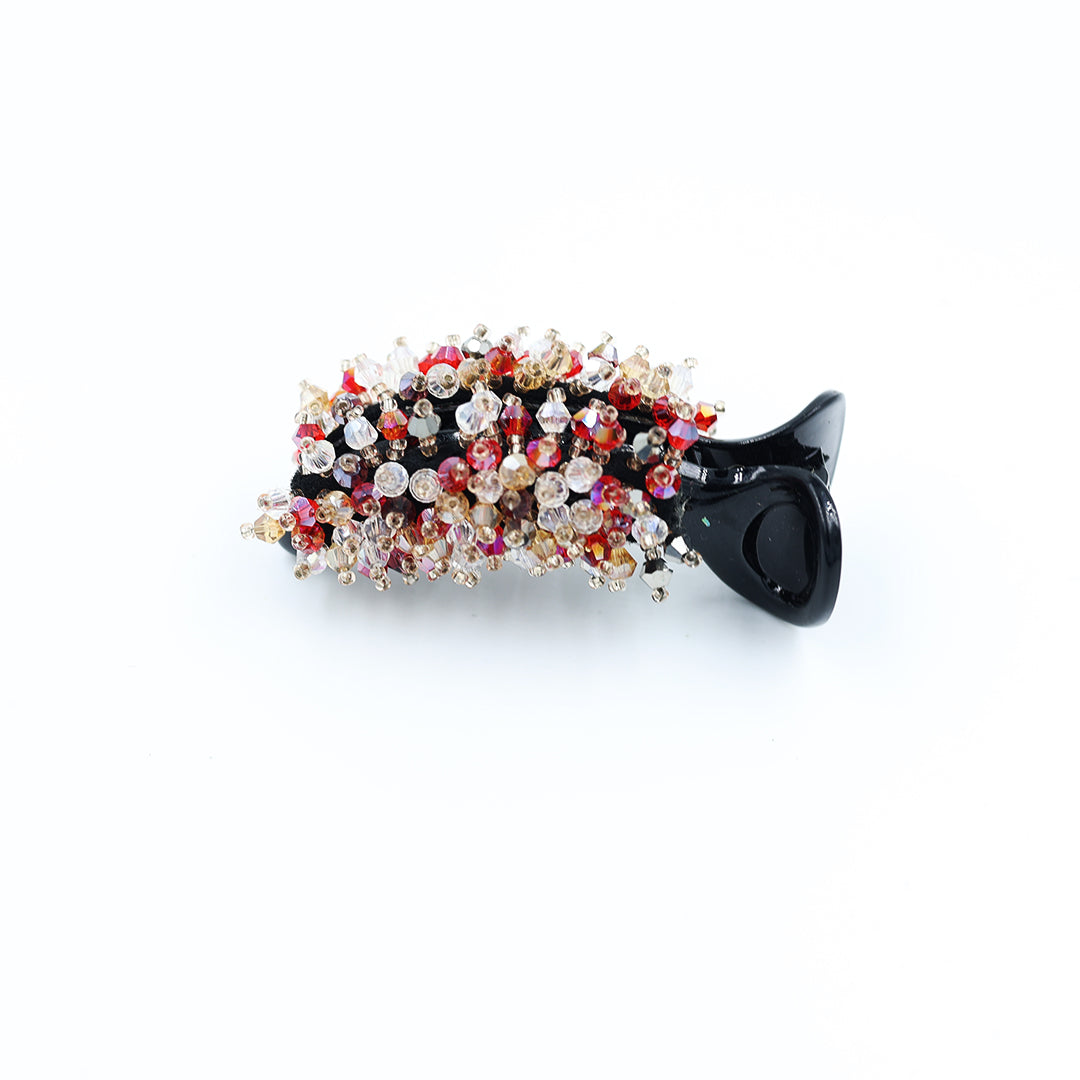Banana Clip With Crystal Work