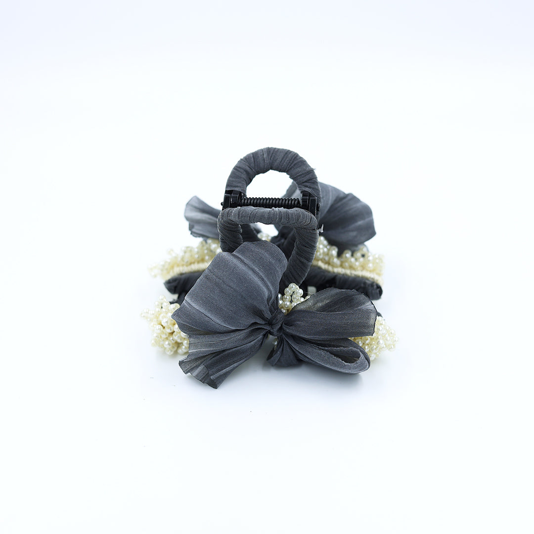 PREMIUM HAIR CLUTCH WITH PEARLWORK