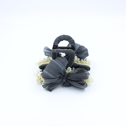 PREMIUM HAIR CLUTCH WITH PEARLWORK