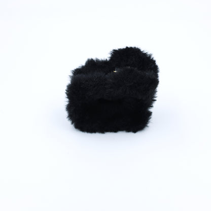 PREMIUM FURRY HAIR CLUTCH
