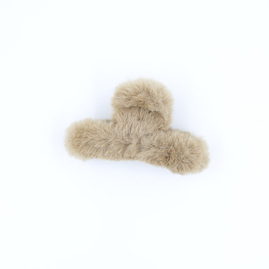 PREMIUM FURRY HAIR CLUTCH