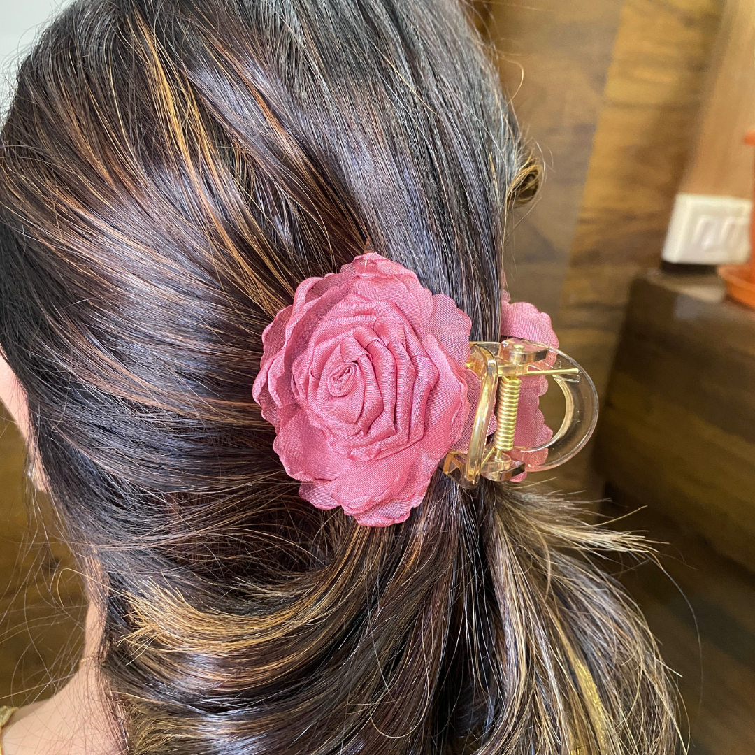 Rose Clutch - Pink