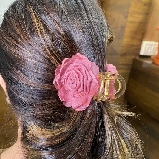 Rose Clutch - Pink