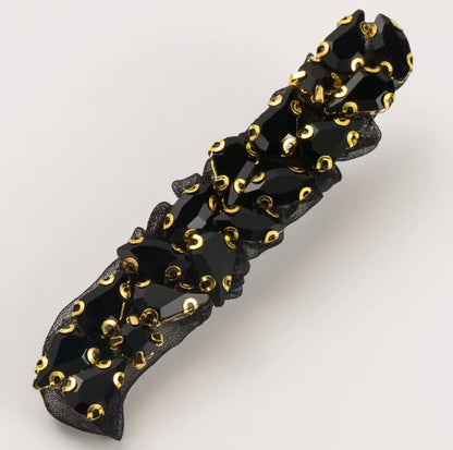 Premium Rhinestone Aligator Clutch