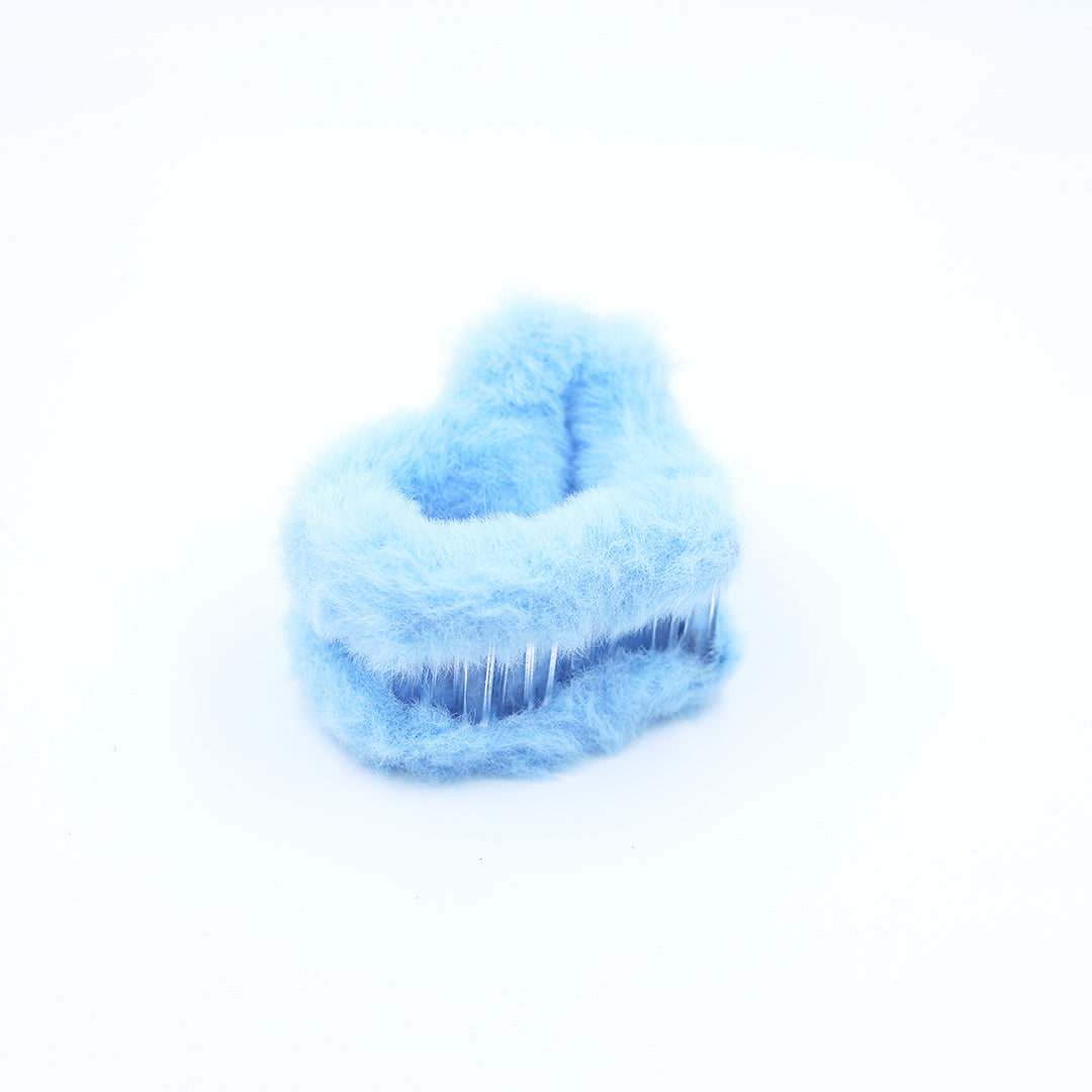 PREMIUM FURRY HAIR CLUTCH