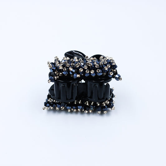 HAIR CLUTCH WITH CRYSTAL WORK