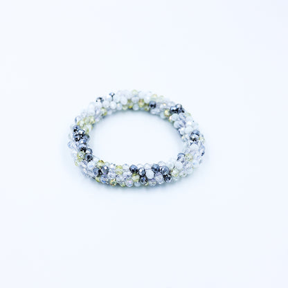 Premium Crystal Rubberband Cum Bracelet