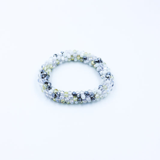 Premium Crystal Rubberband Cum Bracelet