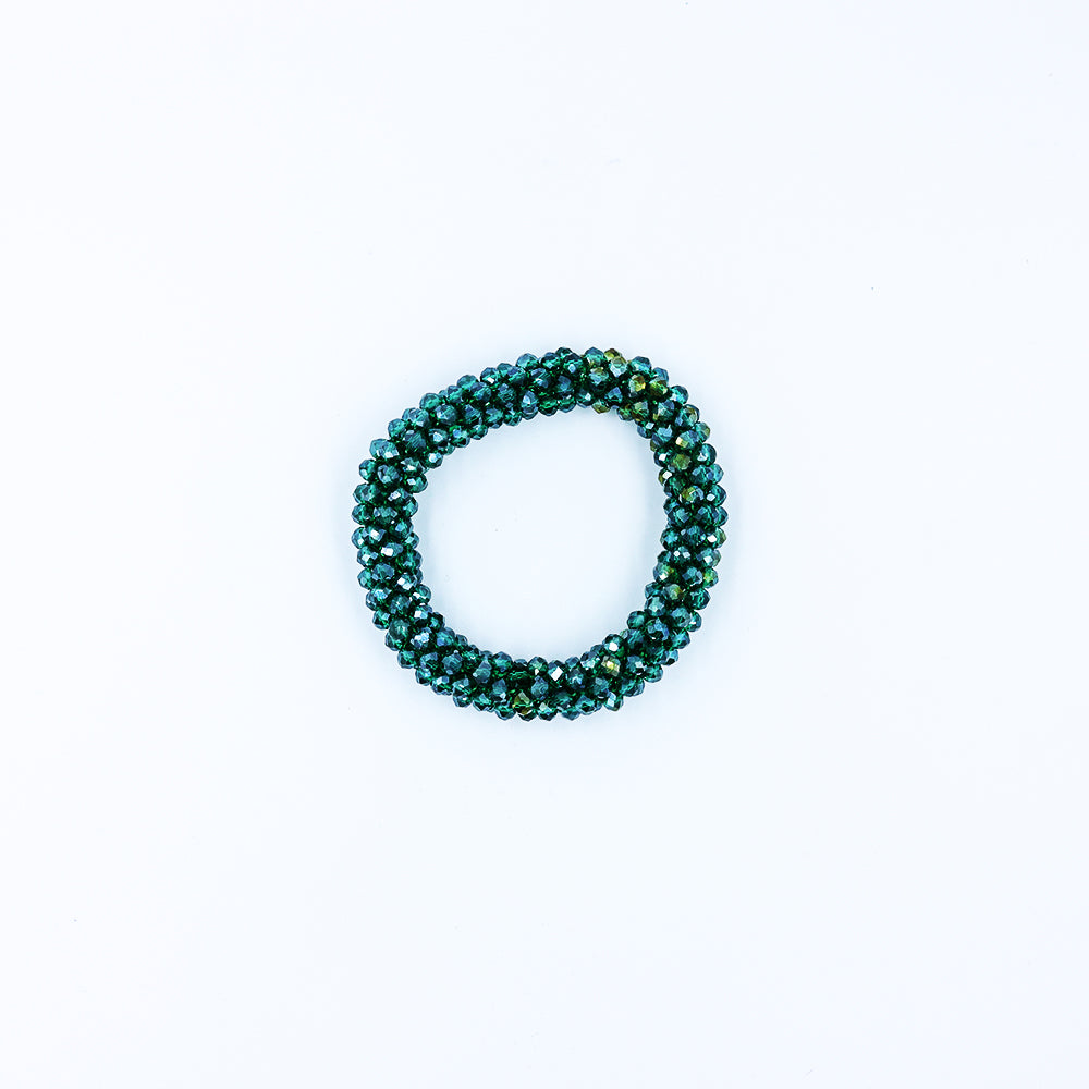 Premium Crystal Rubberband Cum Bracelet