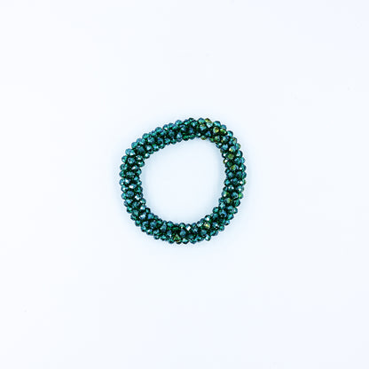 Premium Crystal Rubberband Cum Bracelet