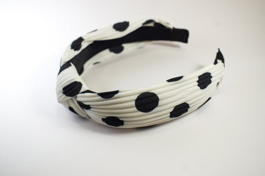 Hairband with Polka Dots
