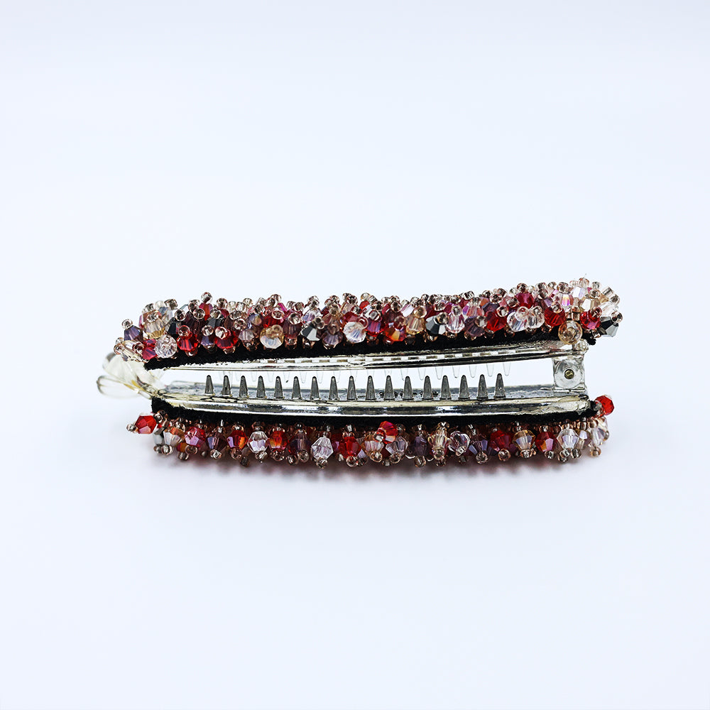 BANANA CLIP WITH CRYSTAL WORK