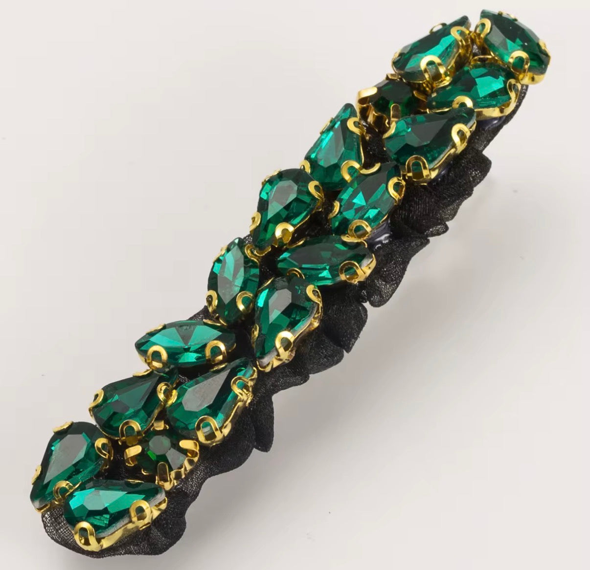 Premium Rhinestone Aligator Clutch