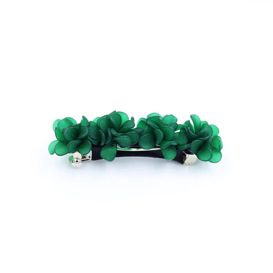 Premium  Backpin - Green Floral