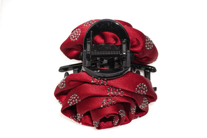 Premium Floral Hair Clutch