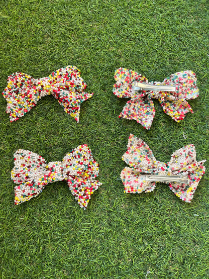 Bow with Bead Work