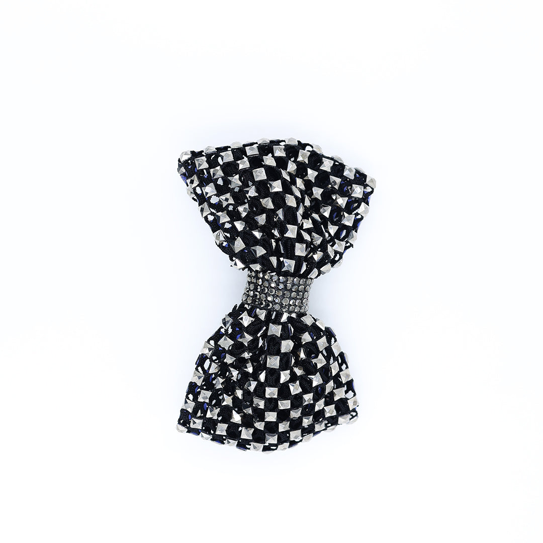 Premium Dazzle Bow Crystal Backpin