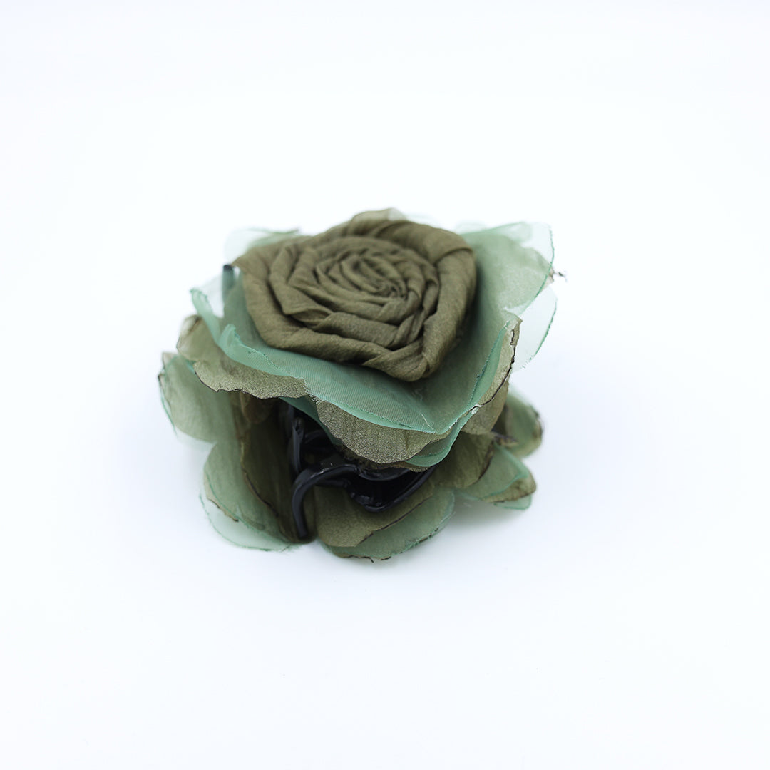 PREMIUM FLORAL HAIR CLUTCH