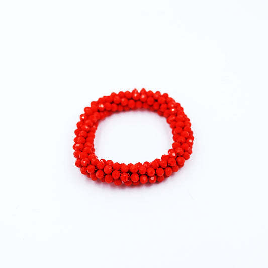 Premium Crystal Rubberband Cum Bracelet