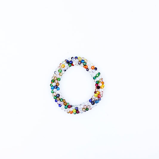 Premium Crystal Rubberband Cum Bracelet