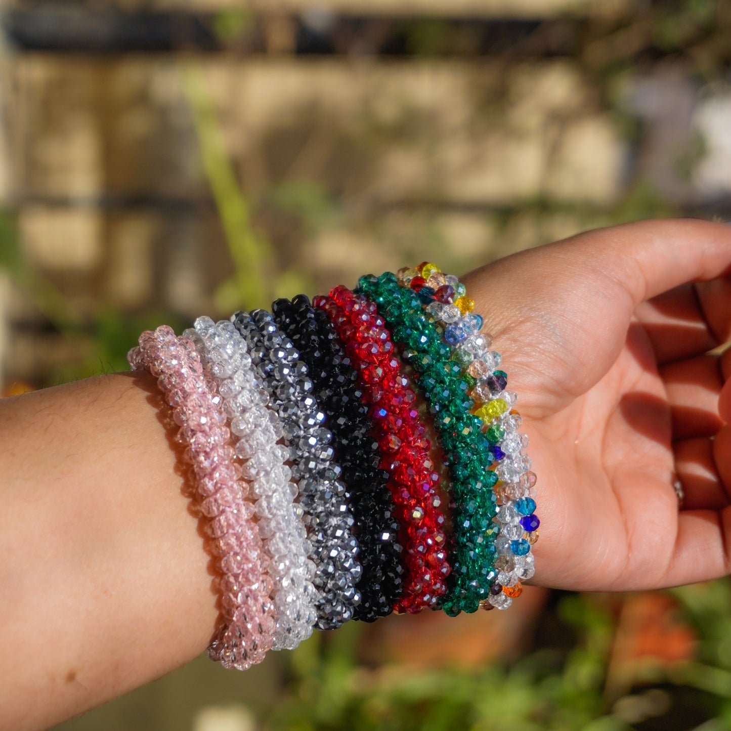 CRYSTAL RUBBERBAND / BRACELET